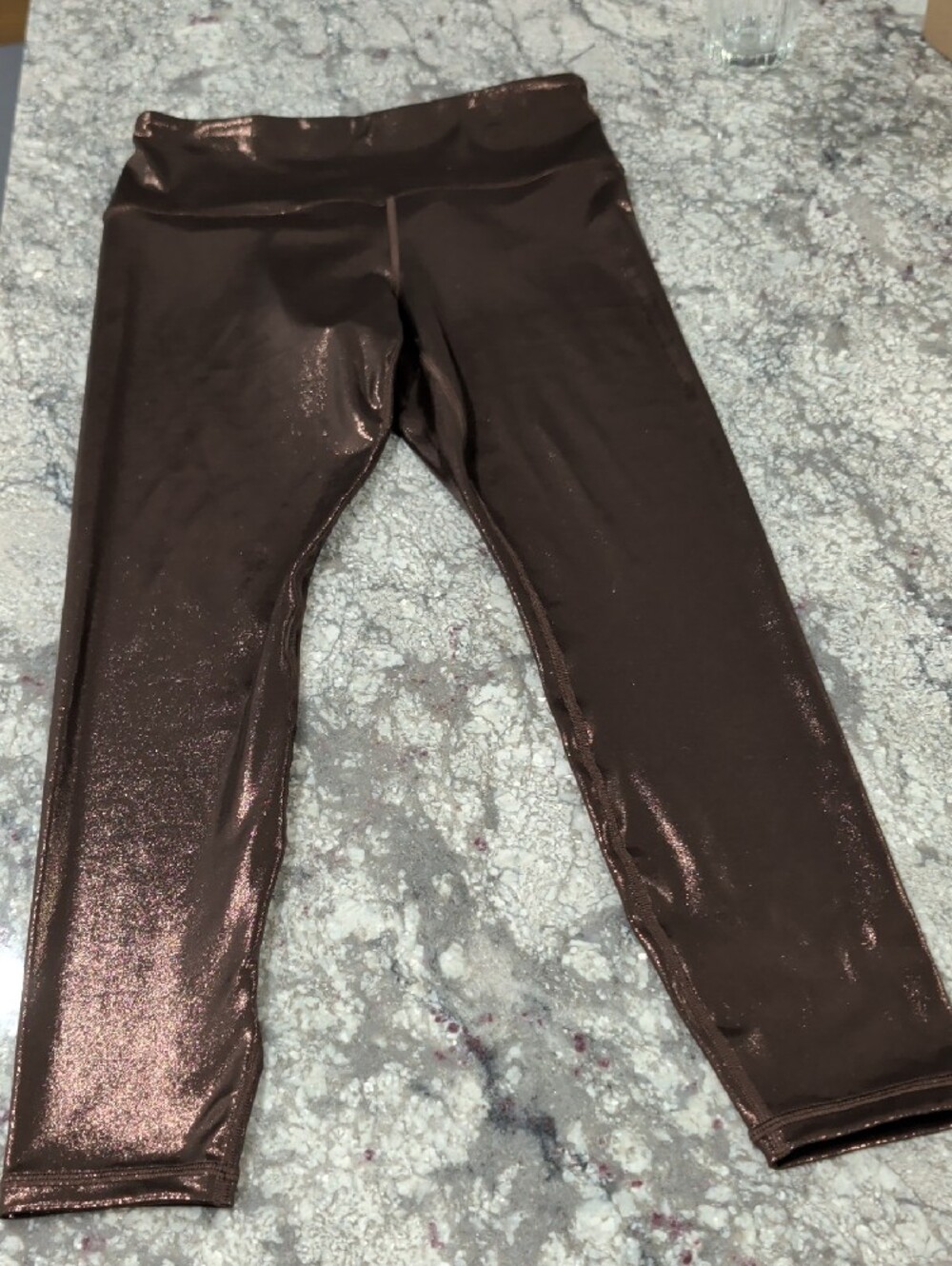 Athleta Elation Shine Tight Matte Shimmer Legging Size M NWOT